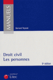 Droit civil : les personnes
9e édition