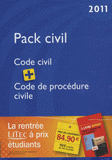 Pack civil. Code civil, Code de procédure civile
édition 2011