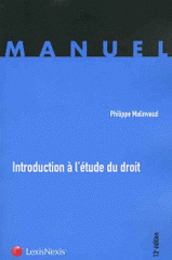 Introduction à l'étude du droit
13e édition