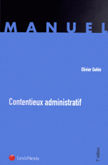 Contentieux administratif
7e édition