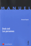 Droit civil. Les personnes
14e édition
