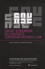 Droit européen du divorce