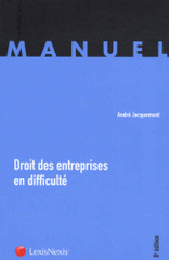 Droit des entreprises en difficultés
8e édition