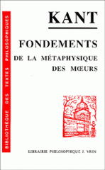 Fondements de la métaphysique des moeurs