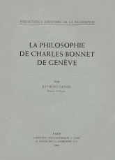 La philosophie de Charles Bonnet de Genève