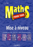 Maths pour tous. Mise à niveau