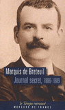 Journal secret. 1886-1889