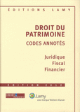 Droit du patrimoine. Codes annotés
édition 2012