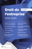 Droit de l'entreprise 2012-2013
16e édition