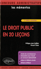 Le droit public en 20 leçons
3 édition