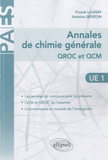 Annales de Chimie générale QROC et QCM. UE1