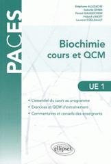 Biochimie : cours & QCM. UE 1