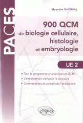 900 QCM de biologie cellulaire, histologie embryologie UE2