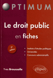 Le droit public en fiches
2e édition