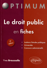 Le droit public en fiches
2e édition
