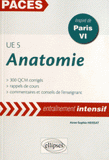 Anatomie UE 5. 300 QCM corrigés, inspiré de Paris VI