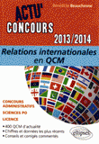 Relations internationales en QCM
édition 2013-2014