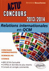 Relations internationales en QCM
édition 2013-2014