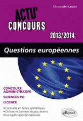 Questions européennes
édition 2013-2014