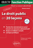 Le droit public en 20 leçons
5e édition