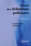 Abrégé des définitions politiques