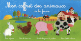 Mon coffret des animaux de la ferme. 4 volumes, Dans la ferme ; dans la basse-cour ; dans la bergerie et la porcherie ; dans l'étable et l'écurie