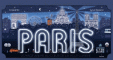 Paris. Voyage animé au coeur de la ville lumière