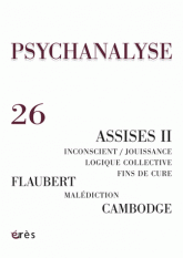 Psychanalyse N° 26, Janvier 2013