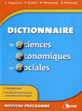 Dictionnaire de Sciences Economiques et Sociales