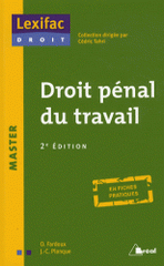 Droit pénal du travail
2e édition