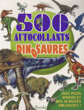 500 autocollants sur les dinosaures