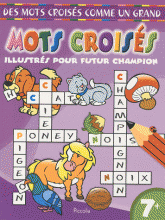 Mots croisés comme un grand violet