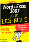 Word et Excel 2007 pour les Nuls