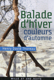 Balade d'hiver, couleurs d'automne