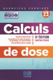 Calculs de dose. Exercices corrigés
6e édition