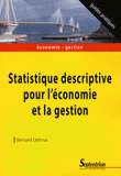 Statistique descriptive pour l'économie et la gestion
