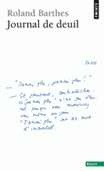 Journal de deuil. 26 octobre 1977-15 septembre 1979