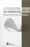 L'essentiel du patrimoine professionnel 2013
3e édition