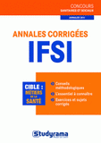 Annales corrigées concours IFSI