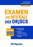 Examen de niveau des DRJSCS