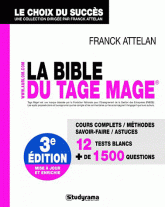 La bible du TAGE MAGE
3e édition revue et augmentée
