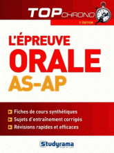 L'épreuve orale AS-AP
3e édition revue et augmentée