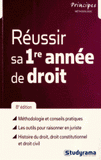 Réussir sa 1re année de droit
8e édition