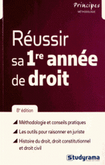 Réussir sa 1re année de droit
8e édition