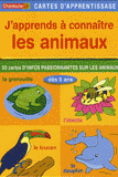 J'apprends à connaître les animaux dès 5 ans. Cartes d'apprentissage