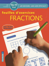 Fractions CM2 10-11 ans. Feuilles d'exercices