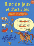 Bloc de jeux et d'activités 6-7 ans. Réservé aux garcons !