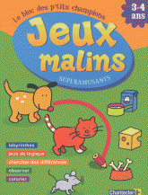 Jeux malins superamusants 3-4 ans