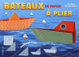 Bateau en papier à plier. Etape par étape
