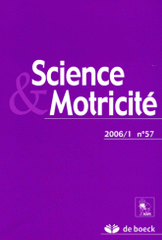 Science & Motricité N° 57, 2006/1